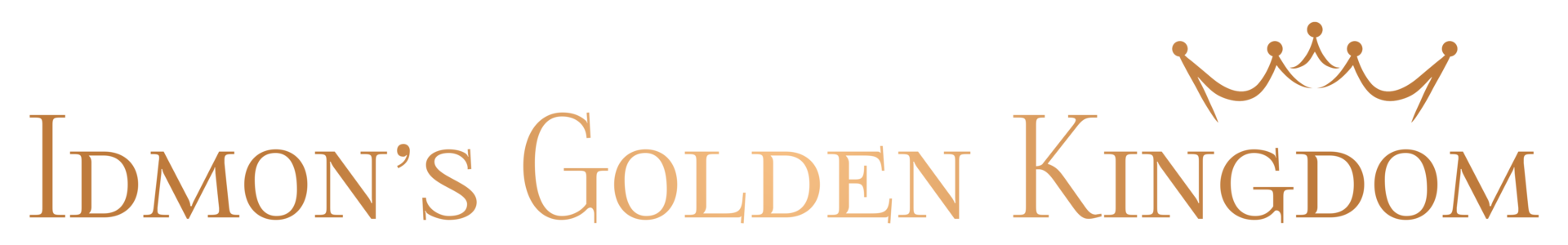 Idmon's Golden Kingdom Logo golden